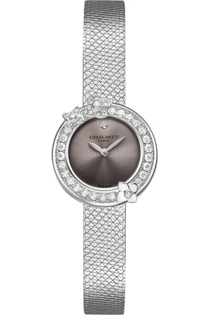 CHAUMET Stainless Steel and Diamond Hortensia Watch