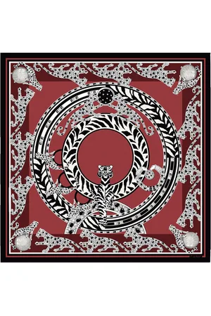 Cartier Silk Panthère Reissue Scarf