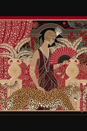 Cartier Silk Printed Scarf