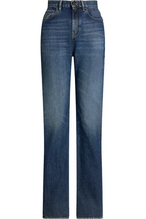 Ralph Lauren Novah Wide-Leg High-Rise Jeans