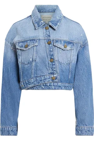 AllSaints Asymmetric Aki Denim Jacket