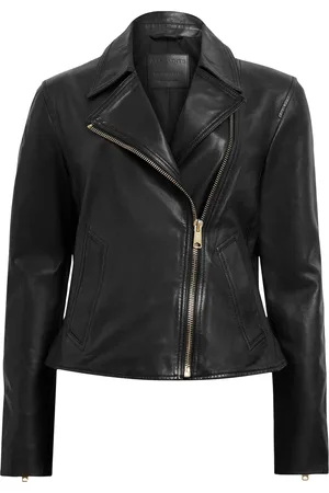 AllSaints Leather Vela Biker Jacket