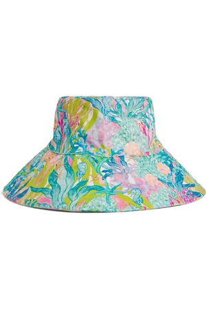Olga Valentine Wide-Rim Bucket Hat