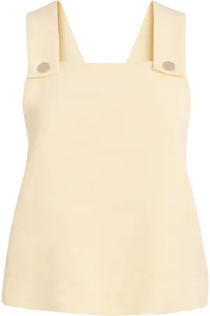 Claudie Pierlot Sleeveless Cross-Back Top