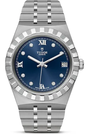 TUDOR Royal Stainless Steel and Diamond Watch