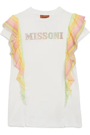 Missoni Cotton Ruffle-Sleeve Dress