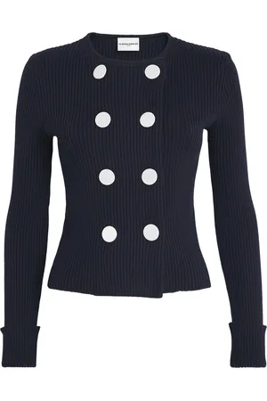 Claudie Pierlot Wool-Blend Double-Breasted Cardigan