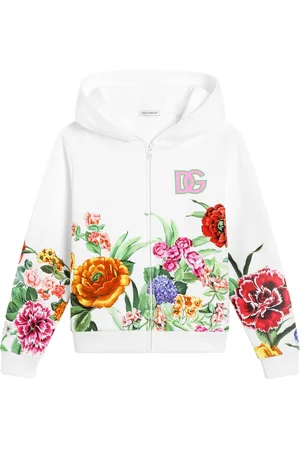 Dolce & Gabbana Cotton Floral Hoodie