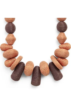 Max Mara Straw Necklace