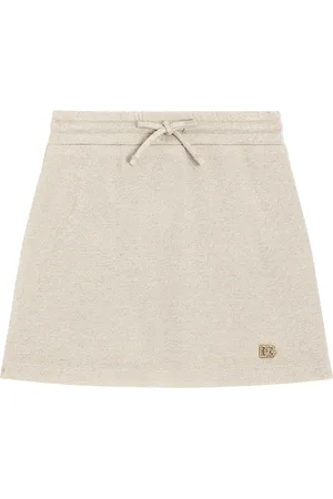 Dolce & Gabbana Cotton Drawstring Skirt