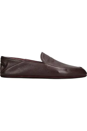 JOHN LOBB Leather Kingston Ii Slippers
