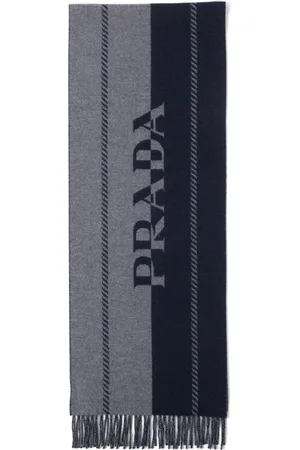 Prada Wool Logo Scarf