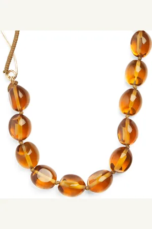Max Mara Resin Beaded Necklace