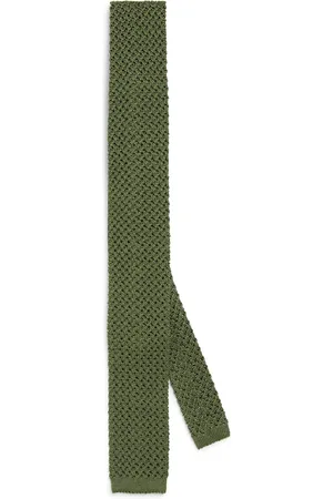 Emporio Armani Silk Crochet Tie