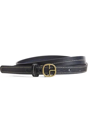 Claudie Pierlot Leather Logo Belt