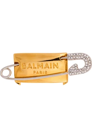 Balmain Safety Pin Brooch