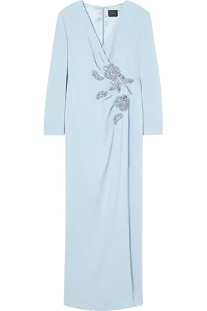 Persona by Marina Rinaldi X Zuhair Murad Embellished Wrap Dress