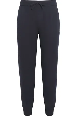 HUGO BOSS Cotton-Blend Waffle Sweatpants