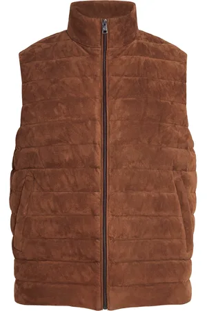 Ralph Lauren Suede Hoffman Padded Gilet