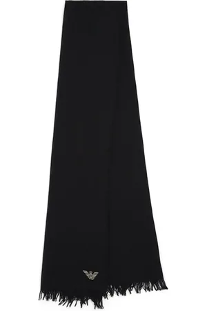 Emporio Armani Wool Logo Scarf