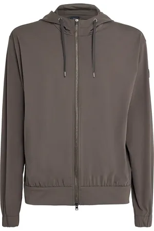 HERNO Lightweight Zip-Up Hoodie