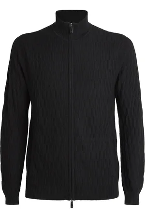 Emporio Armani Zip-Up Cardigan
