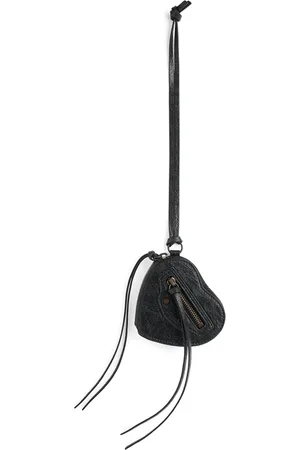 Balenciaga Leather Le City Heart Bag Charm
