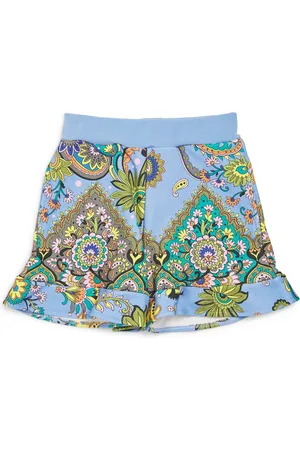 Etro Cotton Floral Shorts