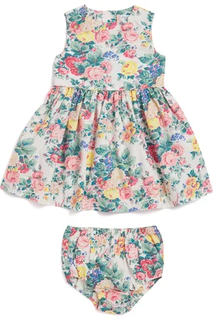 Ralph Lauren Floral Dress and Bloomers Set