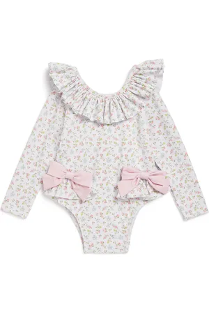PATACHOU Floral Long-Sleeve Swimsuit