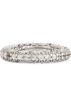 Jil Sander Crystal-Embellished Ring
