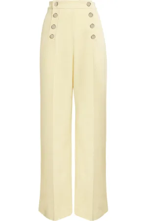Claudie Pierlot Wide-Leg Sailor Trousers