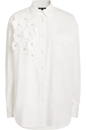 Maje Floral-Embellished Shirt