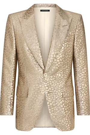Tom Ford Metallic Jacquard Dyllan Blazer