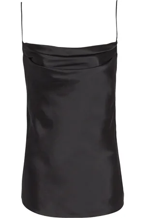 Balmain Silk Draped Top