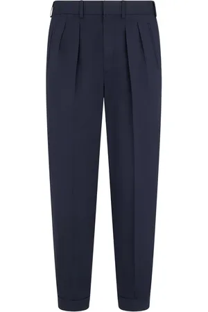 Tom Ford Cotton-Silk Tailored Trousers