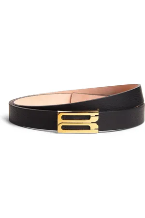 Victoria Beckham Leather Frame Belt