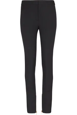 Balmain Virgin Wool Grain de Poudre Trousers