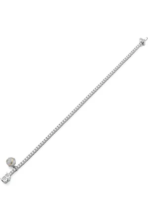 Boodles Platinum and Diamond Tennis Bracelet
