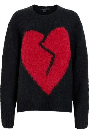 AllSaints Wool-Blend Luvheart Sweater