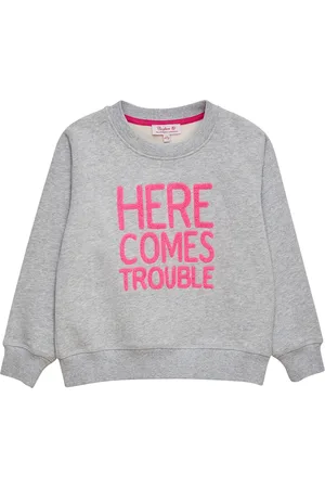 FrenchTrotters Here Comes Trouble Sweatshirt