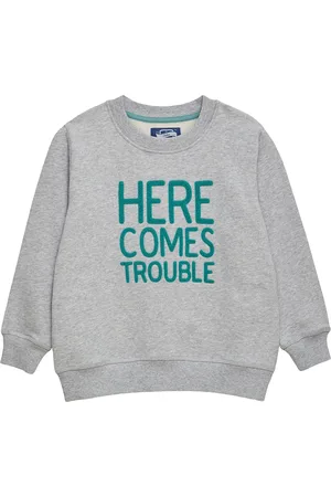 FrenchTrotters Here Comes Trouble Sweatshirt