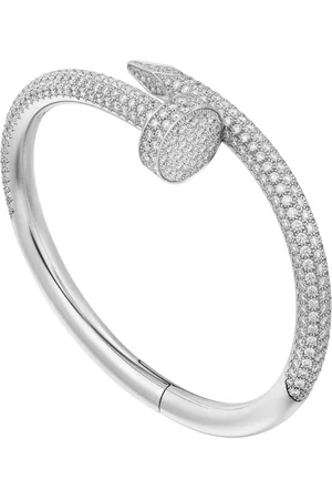 Cartier Medium Gold and Diamond Juste Un Clou Bracelet