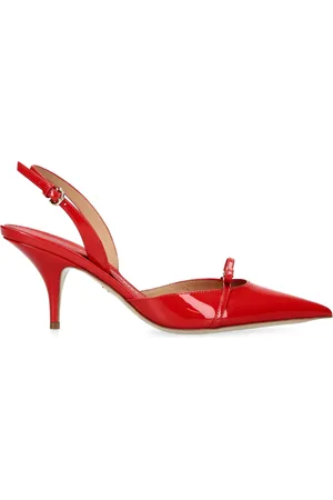 Salvatore Ferragamo Patent Leather Gylla Slingback Pumps 70