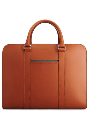 Carl Friedrik Leather Palissy Double Briefcase