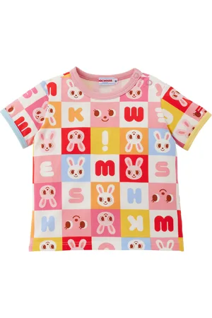 Miki House Cotton Printed T-Shirt