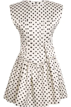 Ganni Satin Corset Mini Dress
