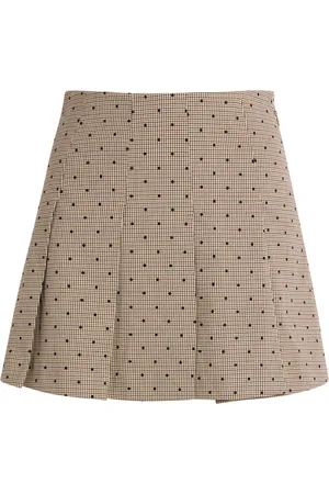 Ganni Pleated Mini Skirt