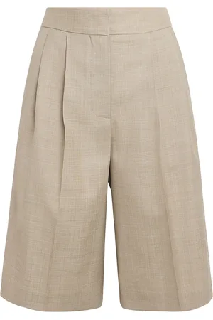 Loulou Studio Virgin Wool Soan Bermuda Shorts