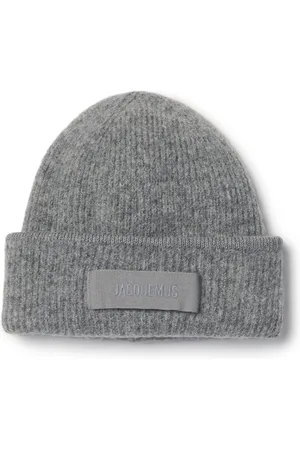 Jacquemus Wool-Blend Gros Grain Beanie